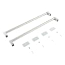 KitchenAid Refrigerator Handle Kit for Double-Drawer Beverage Centers - Stainless Steel view 1