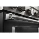 KitchenAid Commercial-Style Range Handle Medallion Kit - Black (Includes Two Medallions, Screws, and One 1/8-IN Hex Wrench) view 5