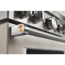 KitchenAid Commercial-Style Range Handle Medallion Kit - Gold (Includes Two Medallions, Screws, and One 1/8-IN Hex Wrench) view 4