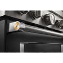 KitchenAid Commercial-Style Range Handle Medallion Kit - Gold (Includes Two Medallions, Screws, and One 1/8-IN Hex Wrench) view 7
