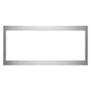 Built-In Low Profile Microwave Slim Trim Kit, Stainless Steel, Size: 31.5"L x 17.5"W x 5"D, fits cut-out height 12" view 1