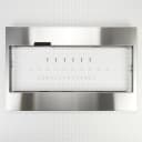 Built-In Low Profile Microwave Standard Trim Kit with Pocket Handle, Stainless Steel, fits cut-out height 17-1/2" view 3