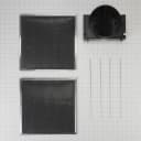 Range Hood Wall Canopy Recirculation Kit for Models WVW73UC0LS and WVW53UC0LS view 1