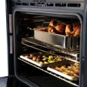 Autograph Edition 30 In. Professional True Convection Double Wall Oven With Air Fry And Self Clean In Satin Stainless Steel With Champagne Bronze Handles view 12