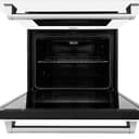 ZLINE 30 in. Professional True Convection Double Wall Oven with Air Fry and Self Clean in Stainless Steel with White Matte Doors (WAD-WM-30) view 9