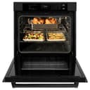 ZLINE 30 in. Professional True Convection Single Wall Oven with Air Fry and Self Clean in Black Stainless Steel (WASB-30) view 15