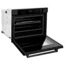 ZLINE 30 in. Professional True Convection Single Wall Oven with Air Fry and Self Clean in Black Stainless Steel (WASB-30) view 14