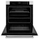 ZLINE 30 in. Professional True Convection Single Wall Oven with Air Fry and Self Clean in Stainless Steel with White Matte Door (WAS-WM-30) view 6