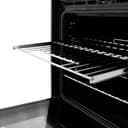 ZLINE Autograph Edition 30 in. Professional True Convection Single Wall Oven with Air Fry and Self Clean in Stainless Steel with White Matte Door and Matte Black Handle (WASZ-WM-30-MB) view 4
