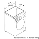 Compact Washer24'' 1400 rpm view 11