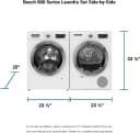 Bosch 800 Series Compact Washer 24" 1400 rpm view 11