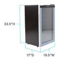 Avanti 34 Bottle Wine Cooler view 2