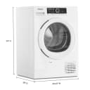 4.3 Cu. Ft. 24" Small Space Ventless Dryer view 8