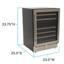 Avanti DESIGNER Series Dual-Zone Wine Cooler, 46 Bottle Capacity view 3