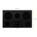 36-inch Electric Ceramic Glass Cooktop with Dual Radiant Element view 7