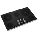 36-inch Electric Ceramic Glass Cooktop with Two Dual Radiant Elements view 3