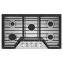 36-inch Gas Cooktop with 5 Burners and EZ-2-Lift™ Hinged Cast-Iron Grates view 1