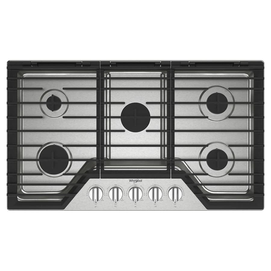 36-inch Gas Cooktop with 5 Burners and EZ-2-Lift™ Hinged Cast-Iron Grates