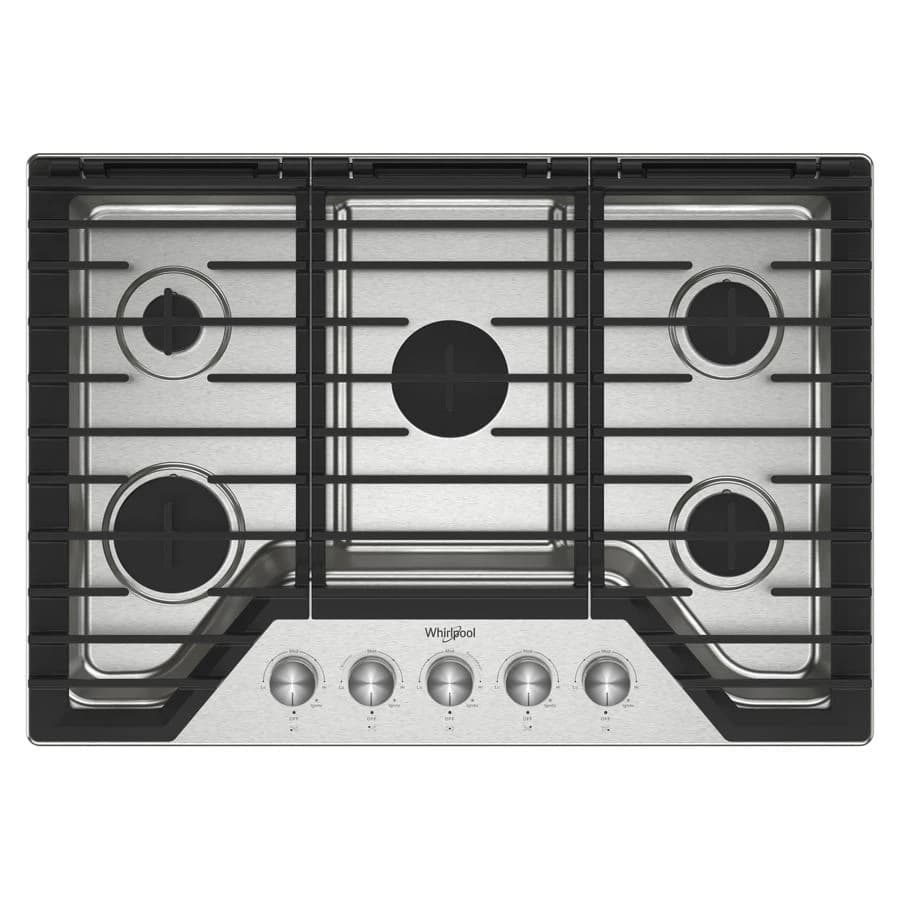 30-inch Gas Cooktop with 5 Burners and EZ-2-Lift™ Hinged Cast-Iron Grates