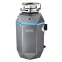 ACQUA BrightDIAMOND 3/4HP Super Quiet Garbage Disposal Corded with Motion Sensor Cabinet Light & Pre-Wired Air Switch view 1