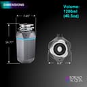 ACQUA BrightDIAMOND 3/4HP Super Quiet Garbage Disposal Corded with Motion Sensor Cabinet Light & Pre-Wired Air Switch view 9