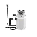 ACQUA BrightDIAMOND 3/4HP Super Quiet Garbage Disposal Corded with Motion Sensor Cabinet Light & Pre-Wired Air Switch view 14
