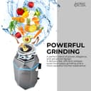 ACQUA BrightDIAMOND 1HP Super Quiet Garbage Disposal Corded with Motion Sensor Cabinet Light & Pre-Wired Air Switch view 12