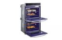 9.4 Cu. Ft. Smart Double Wall Oven With Instaview®, True Convection, Air Fry, And Steam Sous Vide view 9