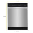 Quiet Dishwasher with Stainless Steel Tub view 11