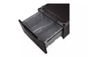 Laundry Pedestal – Black Steel view 1