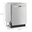 24" Dishwasher with Boost Cycle and Triple Filtration Wash - 55dBA view 22