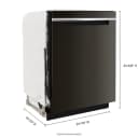 Eco Series Quiet Dishwasher with a washing 3rd Rack & Water Repellent Silverware Basket view 7