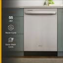 Quiet Dishwasher with Boost Cycle and Extended Soak Cycle view 2