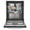 44 dBA ADA Compliant Dishwasher Flush with Cabinets with 3rd Rack view 11