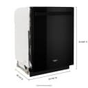 24” Stainless Steel Dishwasher with AI Intelligent Wash and Tall Top Rack view 18