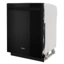 24” Stainless Steel Dishwasher with AI Intelligent Wash and Tall Top Rack view 3