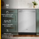 24” Stainless Steel Dishwasher with AI Intelligent Wash and Tall Top Rack view 36