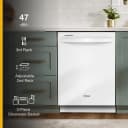 24” Dishwasher with AI Intelligent Wash - 47 dBA view 8