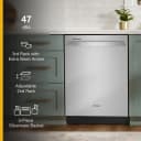 Fingerprint Resistant Dishwasher with 3rd Rack & Large Capacity view 17