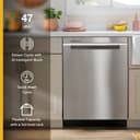 24” Dishwasher with AI Intelligent Wash - 47 dBA view 5