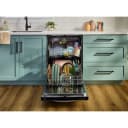 Whirlpool® 24-Inch Top Control Dishwasher with Total Coverage Wash and Auto Open Air Dry in Fingerprint Resistant Stainless Steel view 24