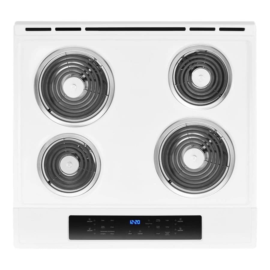 4.8 cu. ft. Guided Electric Front Control Coil Range