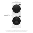 7.4 cu. ft. Front Load Electric Dryer with Intuitive Touch Controls view 30