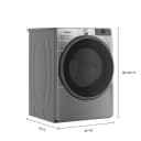 7.4 cu. ft. Smart Front Load ENERGY STAR® Electric Dryer with Wrinkle Shield™ Option view 9