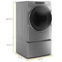 7.4 cu. ft. Front Load Electric Dryer with Steam Cycles view 6