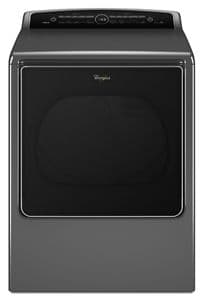 8.8 cu.ft Top Load HE Electric Dryer with Intuitive Touch Controls, Steam Refresh