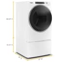 7.4 cu. ft. Front Load Electric Dryer with Steam Cycles view 7