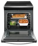 4.8 cu. ft. Guided Electric Front Control Range With The Easy-Wipe Ceramic Glass Cooktop view 2
