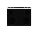 4.8 cu. ft. Guided Electric Front Control Range With The Easy-Wipe Ceramic Glass Cooktop view 2