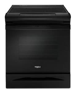 4.8 cu. ft. Guided Electric Front Control Range With The Easy-Wipe Ceramic Glass Cooktop